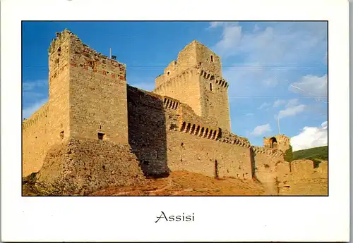 23306 - Italien - Assisi , Rocca Maggiore - gelaufen 2003