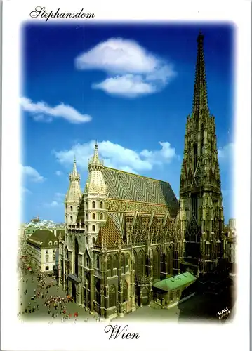 23314 - Wien - Stephansdom - gelaufen 2004