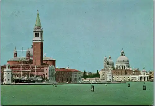 23327 - Italien - Venezia , S. Giorgio e la Punta della Dogana - gelaufen
