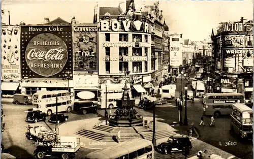 23336 - Großbritannien - London , Piccadilly Circus - gelaufen 1959