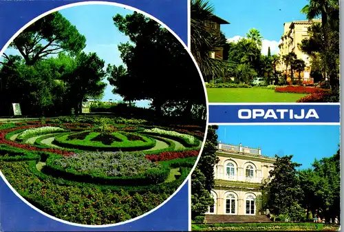 23343 - Kroatien - Opatija , Mehrbildkarte - gelaufen 1982