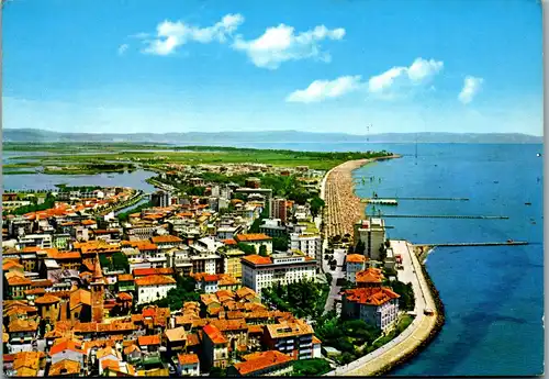 23351 - Italien - Grado , Panoramico dall' Aereo - gelaufen 1987