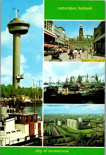 23366 - Niederlande - Rotterdam , Euromast , Stuurbrug , Passerelle , Schiffsbrücke , Wheel House - nicht gelaufen