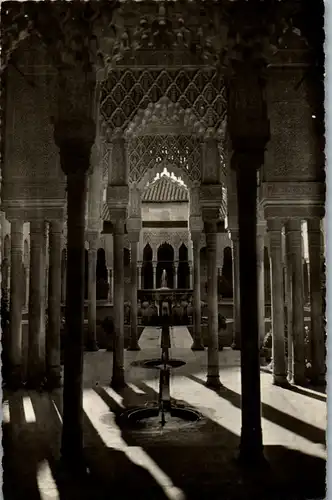 23373 - Spanien - Alhambra , Granada , Patio de los Leone - nicht gelaufen