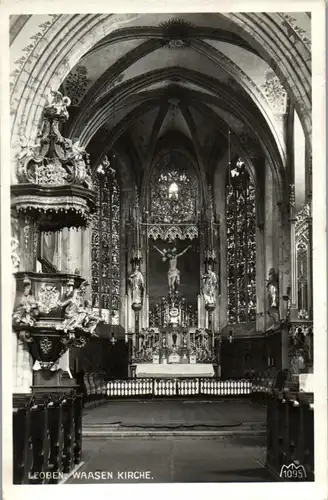 23378 - Steiermark - Leoben , Waasen Kirche - gelaufen