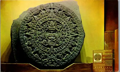 23381 - Alte Kulturen - Mexiko , Calendario Azteca - gelaufen