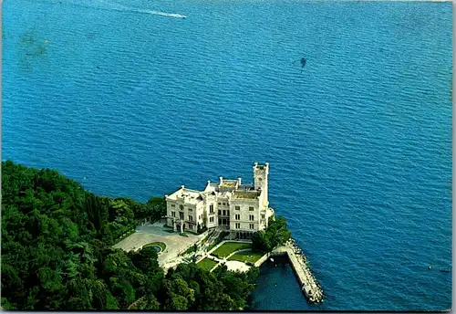 23390 - Italien - Triest , Castello Di Miramare - gelaufen 1974