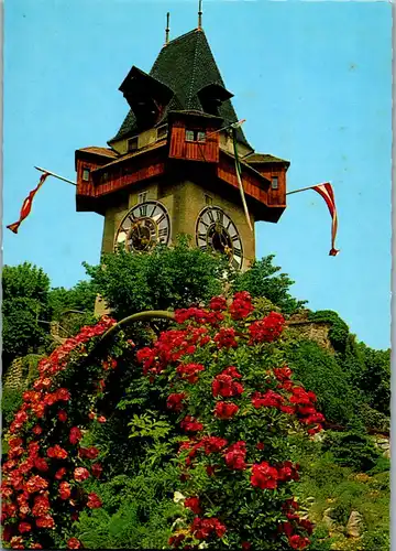 23403 - Steiermark - Graz , Uhrturm am Schloßberg - nicht gelaufen