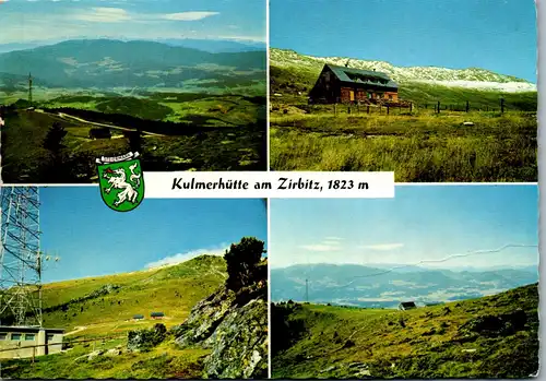 23410 - Steiermark - Kulmerhütte am Zirbitz , Mehrbilkarte - gelaufen 1973