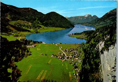 23419 - Steiermark - Gössl am Grundlsee , Ausseer Land , Blick auf Sarstein - gelaufen 1972