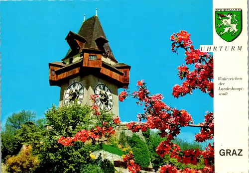 23422 - Steiermark - Graz , Uhrturm am Schloßberg - nicht gelaufen
