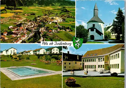 23455 - Steiermark - Pöls ob Judenburg , Mehrbildkarte - gelaufen 1968