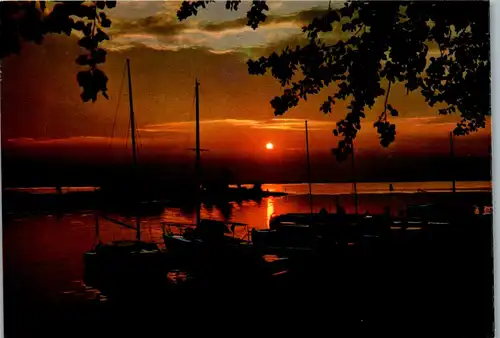 23459 - Italien - Lignano , Tramonto , Sonnenuntergang - gelaufen 1968