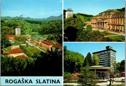 23461 - Slowenien - Rogaska Slatina , Mehrbildkarte - gelaufen 1968