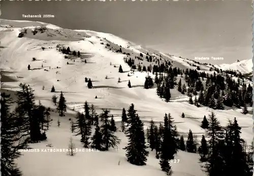 23462 - Kärnten - Katschberghöhe , Tschaneck , Niedere Tauern - gelaufen 1968