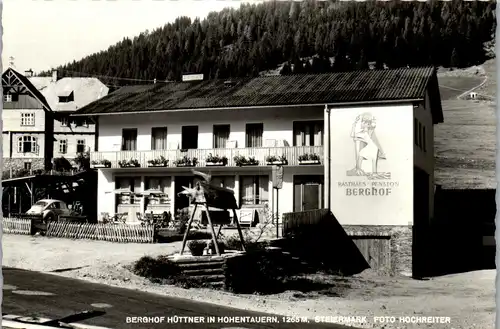 23463 - Steiermark - Hohentauern , Berghof Hüttner , VW Käfer - gelaufen 1968