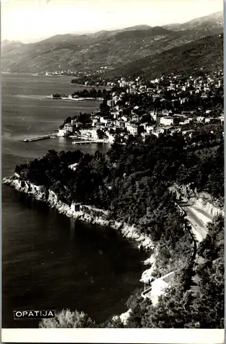 23481 - Kroatien - Opatija , Panorama - gelaufen