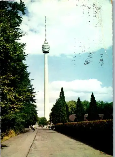 23488 - Deutschland - Stuttgart , Fernsehturm - gelaufen 1966