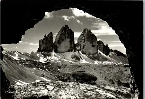 23509 - Italien - Tre Cime di Lavaredo , Nord - gelaufen 1962
