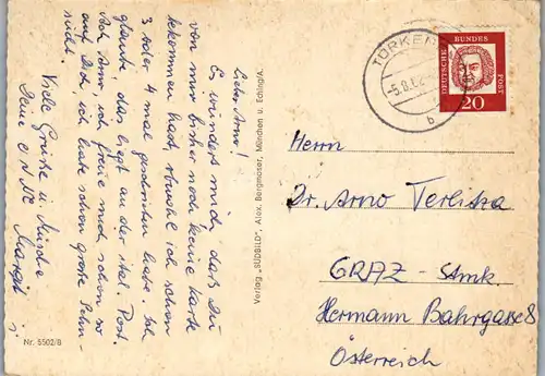 23516 - Deutschland - Ammersee , Mehrbildkarte - gelaufen 1962