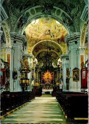 23540 - Steiermark - Mariatrost bei Graz , Inneres der Wallfahrtskirche - gelaufen