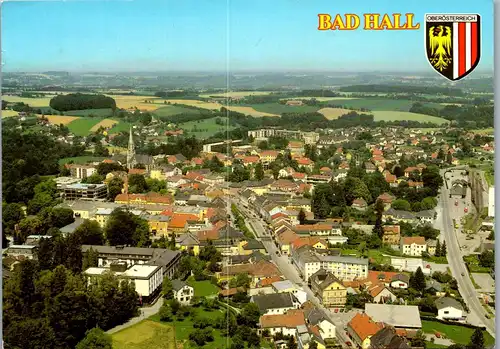 23557 - Oberösterreich - Bad Hall , Panorama - gelaufen 1989
