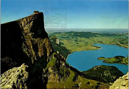 23560 - Salzburg - Schafbergspitze mit Mondsee - gelaufen 1984