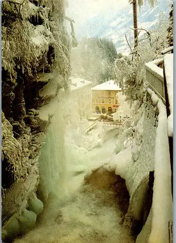 23566 - Salzburg - Bad Gastein , Oberer Wasserfall - gelaufen 1989