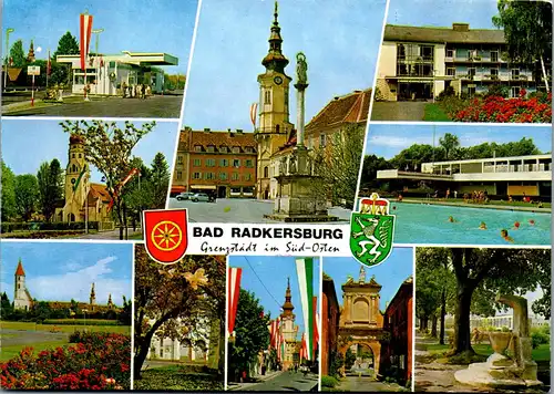 23591 - Steiermark - Bad Radkersburg , Mehrbildkarte - gelaufen 1983