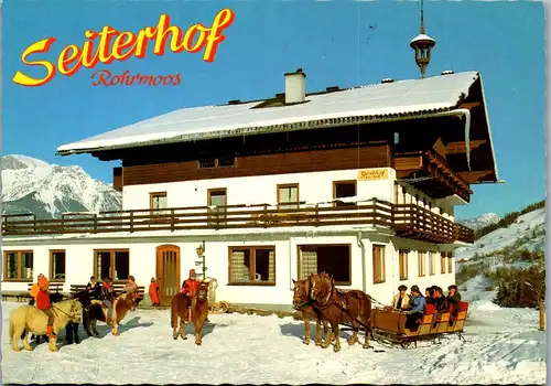 23596 - Steiermark - Rohrmoos Obertal , Schladming , Gasthof Pension Seiterhof - gelaufen 1983