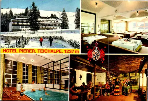 23600 - Steiermark - Teichalpe , Hotel Pierer - gelaufen 1982