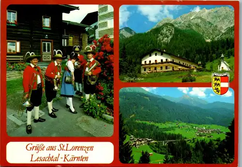 23604 - Kärnten - St. Lorenzen im Lesachtal , Tuffbad - gelaufen 1983