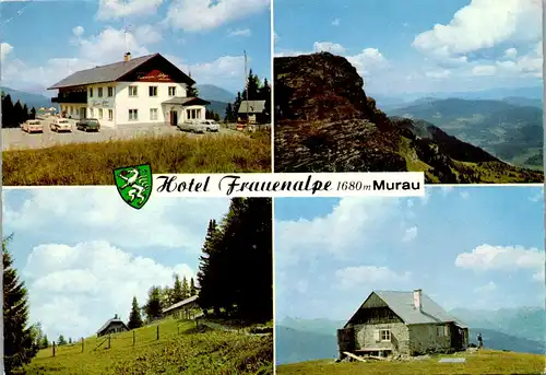 23619 - Steiermark - Murau , Hotel Frauenalpe , J. u. J. Krische - gelaufen