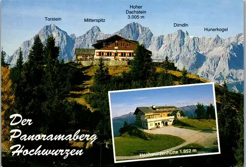 23625 - Steiermark - Rohrmoos , Hochwurzenhütte , Pächter Fam. Stocker - gelaufen