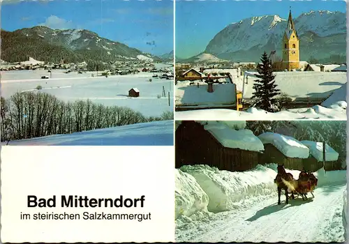 23628 - Steiermark - Bad Mitterndorf mit Grimming - gelaufen 1984