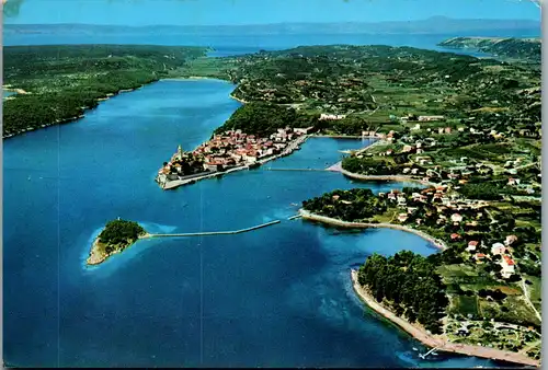 23668 - Kroatien - Rab , Panorama - gelaufen 1968