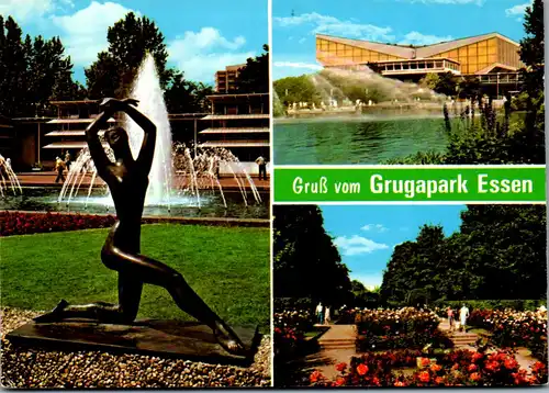 23688 - Deutschland - Essen , Grugapark - gelaufen 1983