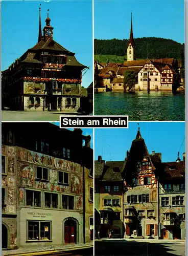 23699 - Schweiz - Stein am Rhein , Ansicht Stadt - gelaufen 1983
