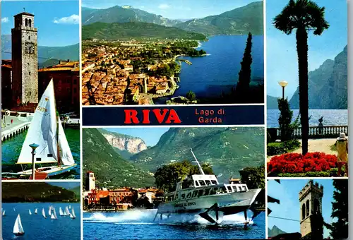 23708 - Italien - Riva , Lago di Garda , Gardasee - gelaufen 1987