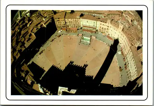 23720 - Italien - Siena , Piazza del Campo - gelaufen 1991