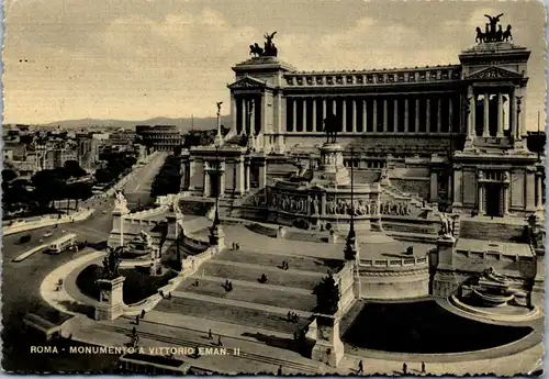 23736 - Italien - Rom , Monumento a Vittorio Emanuele II , Vittoriano - gelaufen