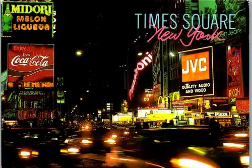 23743 - USA - New York , Times Square - gelaufen 1997