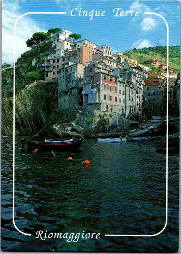 23744 - Italien - Le Cinque Terre , Riomaggiore , La Marina , Riviera Ligure - gelaufen 1997