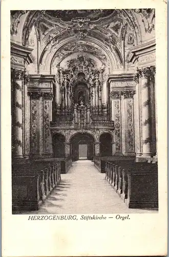 23761 - Niederösterreich - Herzogenburg , Stiftskirche , Orgel - gelaufen