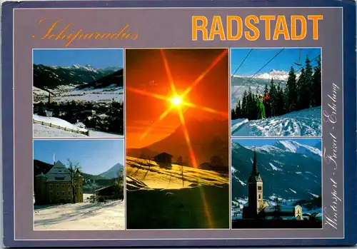 23770 - Salzburg - Radstadt , Radstädter Tauern , Mehrbildkarte - gelaufen