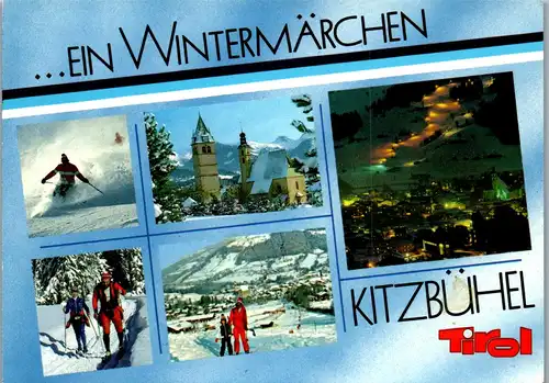 23779 - Tirol - Kitzbühel , Ski - gelaufen 1990