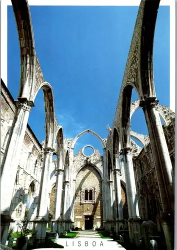 23780 - Portugal - Lissabon , Lisboa , Igreja Do Carmo - gelaufen 1995