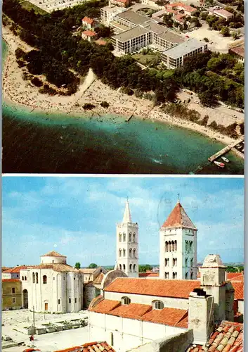 23797 - Kroatien - Zadar , Panorama - gelaufen 1984