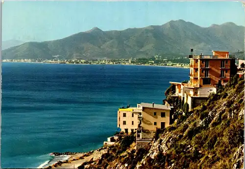 23801 - Italien - Borgio Verezzi , Hotel Panorama , Riviera delle Palme - gelaufen 1983