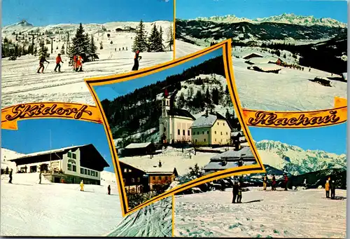 23803 - Salzburg - Flachau - Wagrein , Grießkareck , Grießenkaralm mit Hohem Dachstein , Latschenhof , Schischaukel - gelaufen 1983